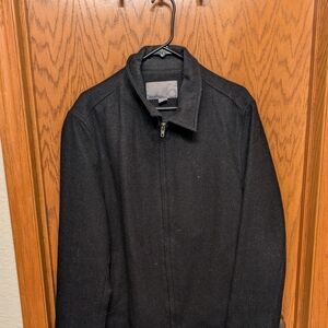 Old Navy Men's Wool Blend Full Zip Jacket